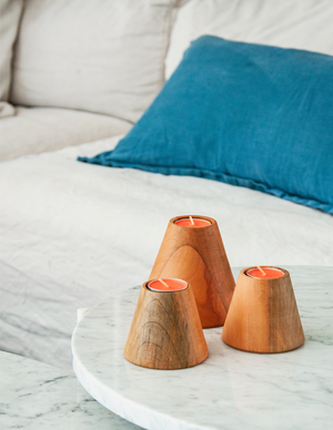 Volcano Candle Holders